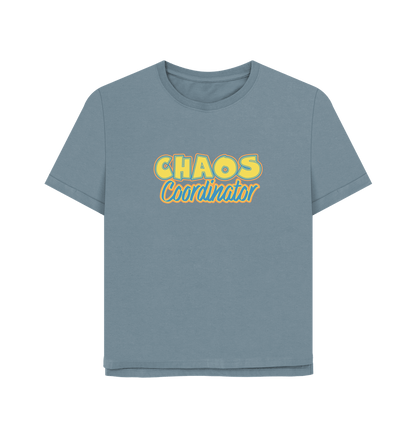 Stone Blue Chaos Coordinator Women's Relaxed Fit T-shirt