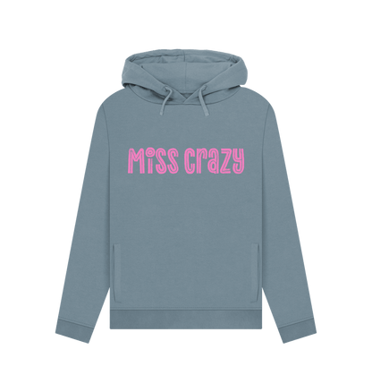Stone Blue Miss Crazy Women's Hoodie
