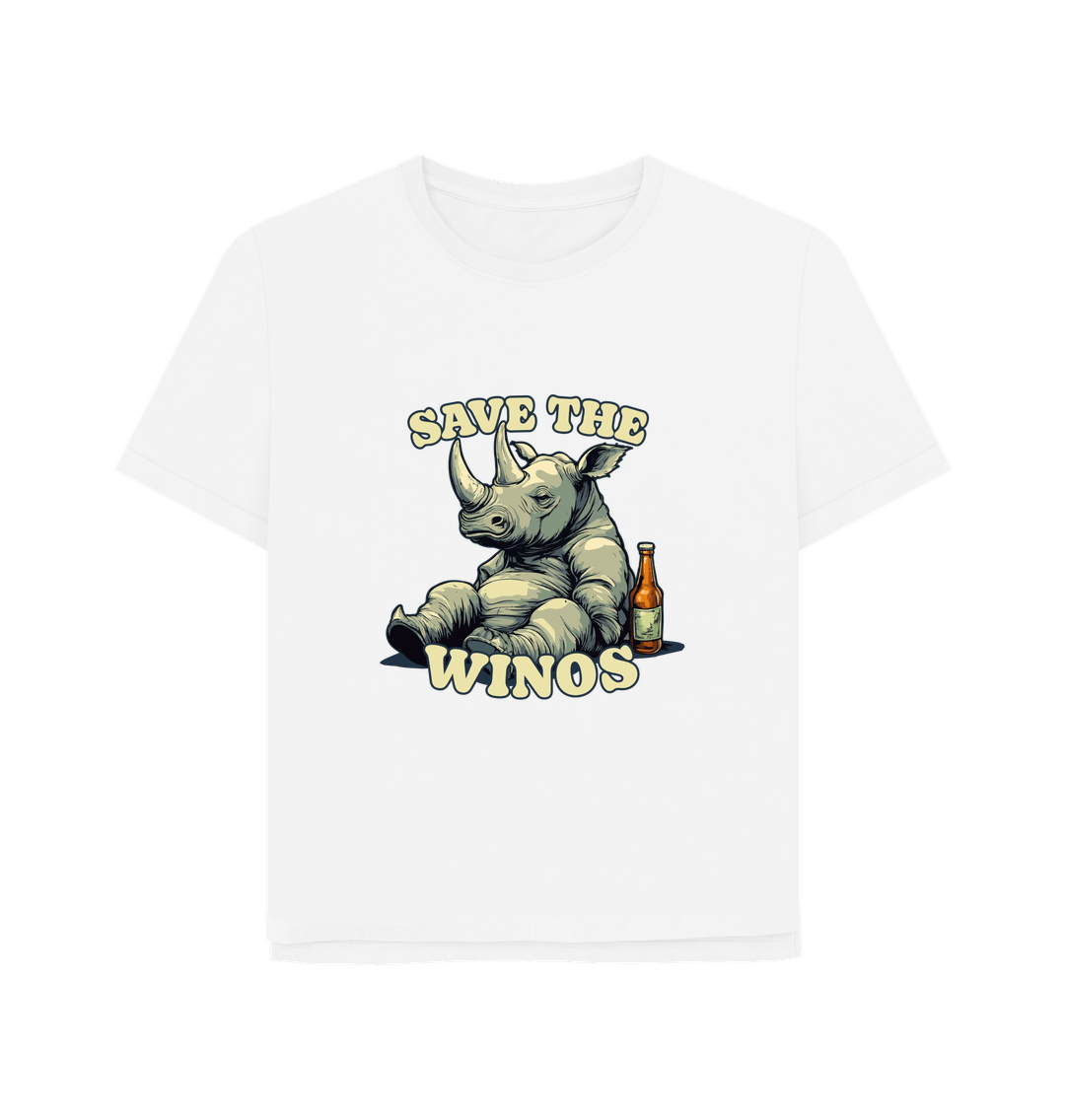 White Printed T-shirt