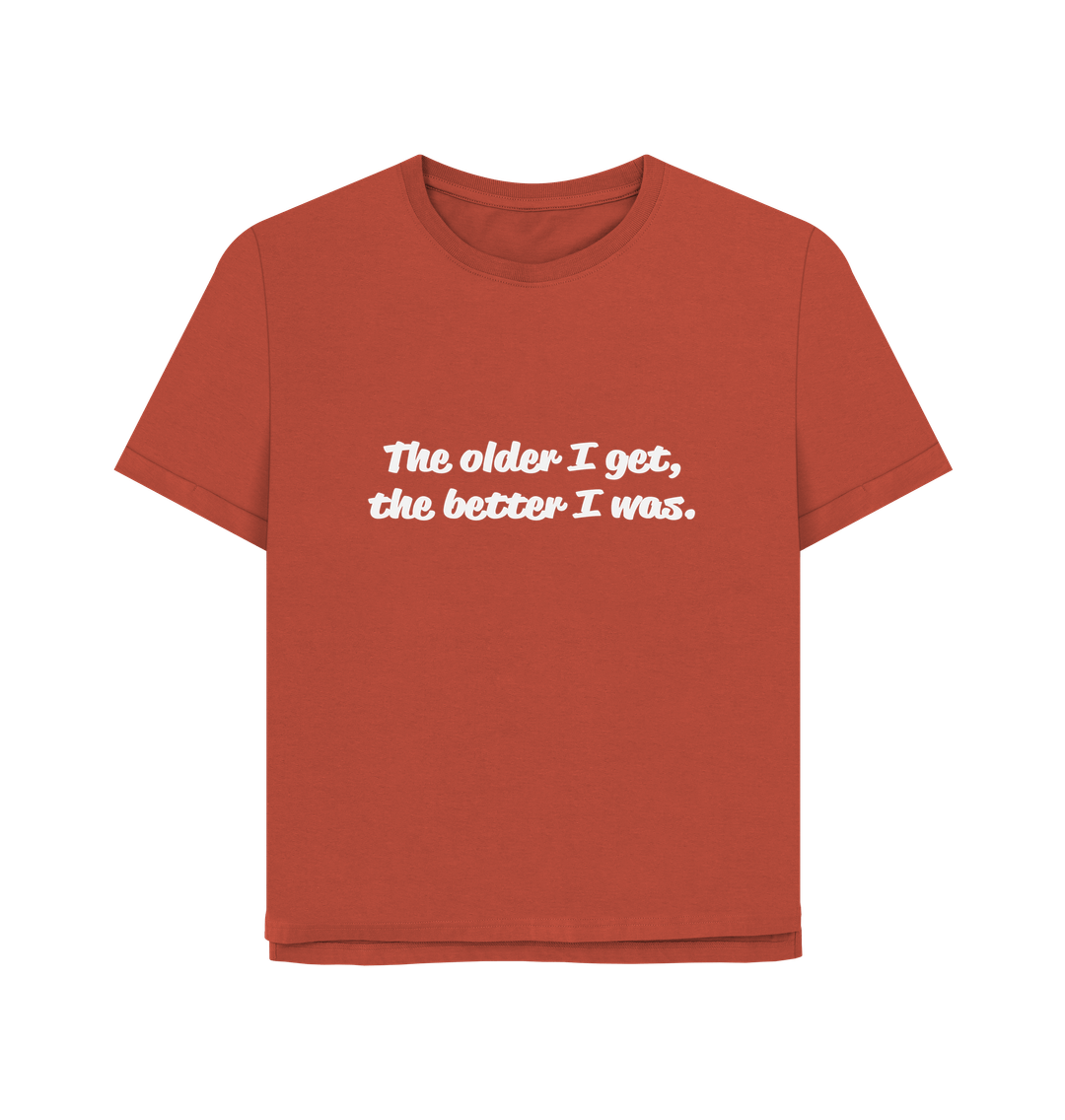 Rust Printed T-shirt