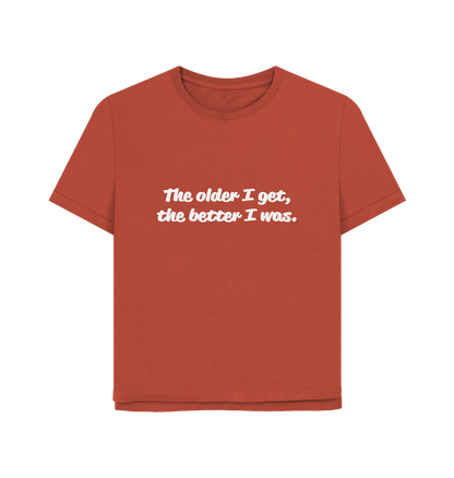 Rust Printed T-shirt