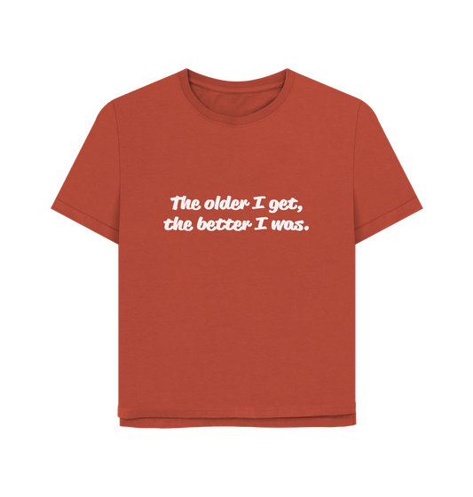 Rust Printed T-shirt