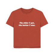 Rust Printed T-shirt