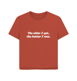 Rust Printed T-shirt