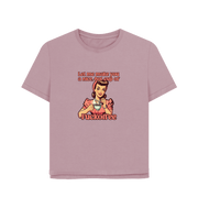 Mauve Fuckoffee Women's Relaxed Fit T-shirt
