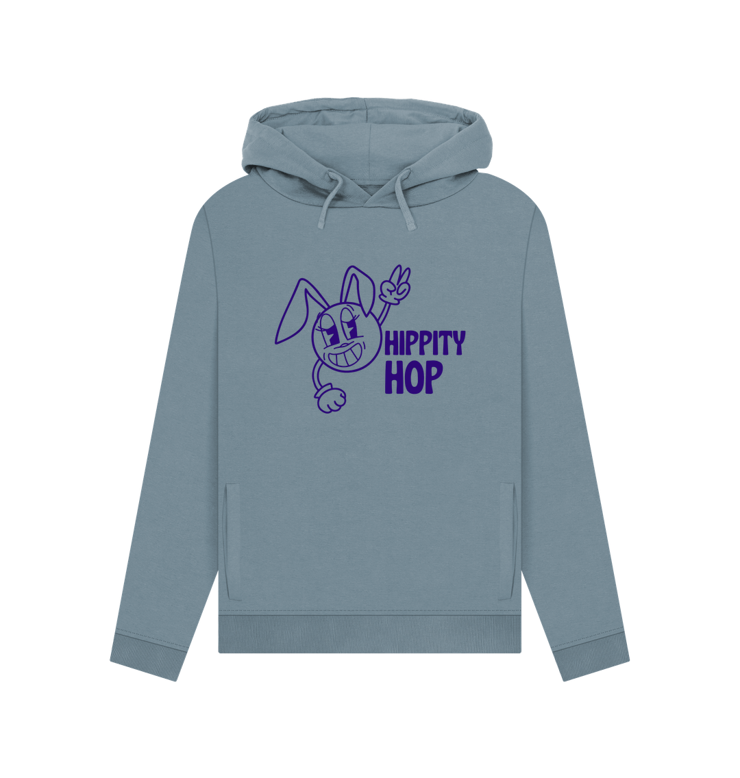 Stone Blue Hippety Hop Women's Hoodie