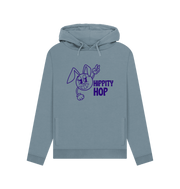 Stone Blue Hippety Hop Women's Hoodie