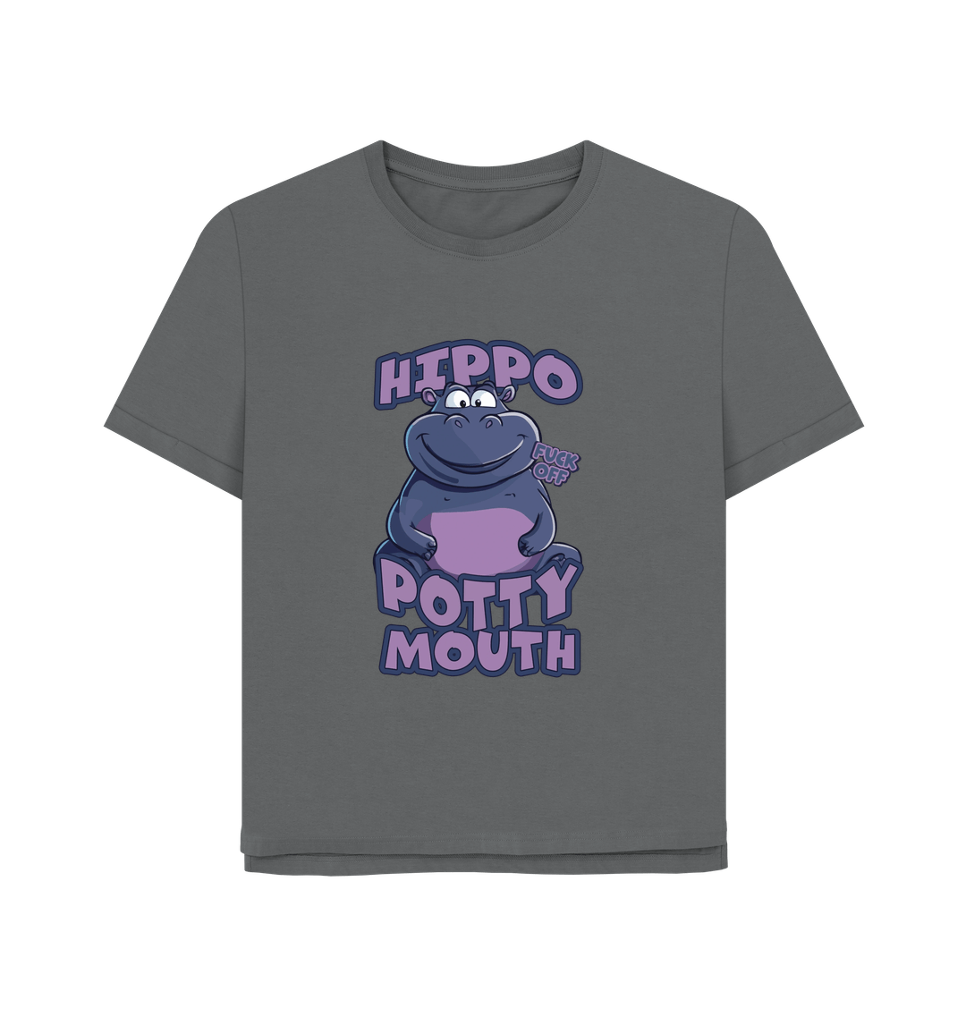 Slate Grey Printed T-shirt