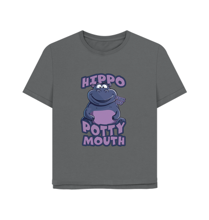 Slate Grey Printed T-shirt