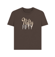 Chocolate Nifty Fifty Women's T-shirt