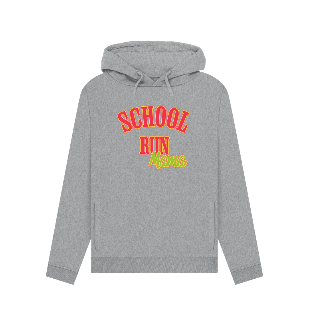 Light Heather School Run Mama Women's Hoodie