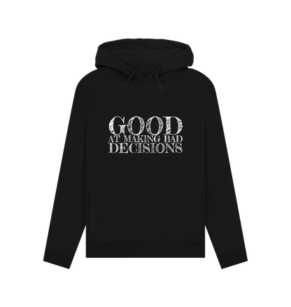 Black Good At Bad Women's Hoodie