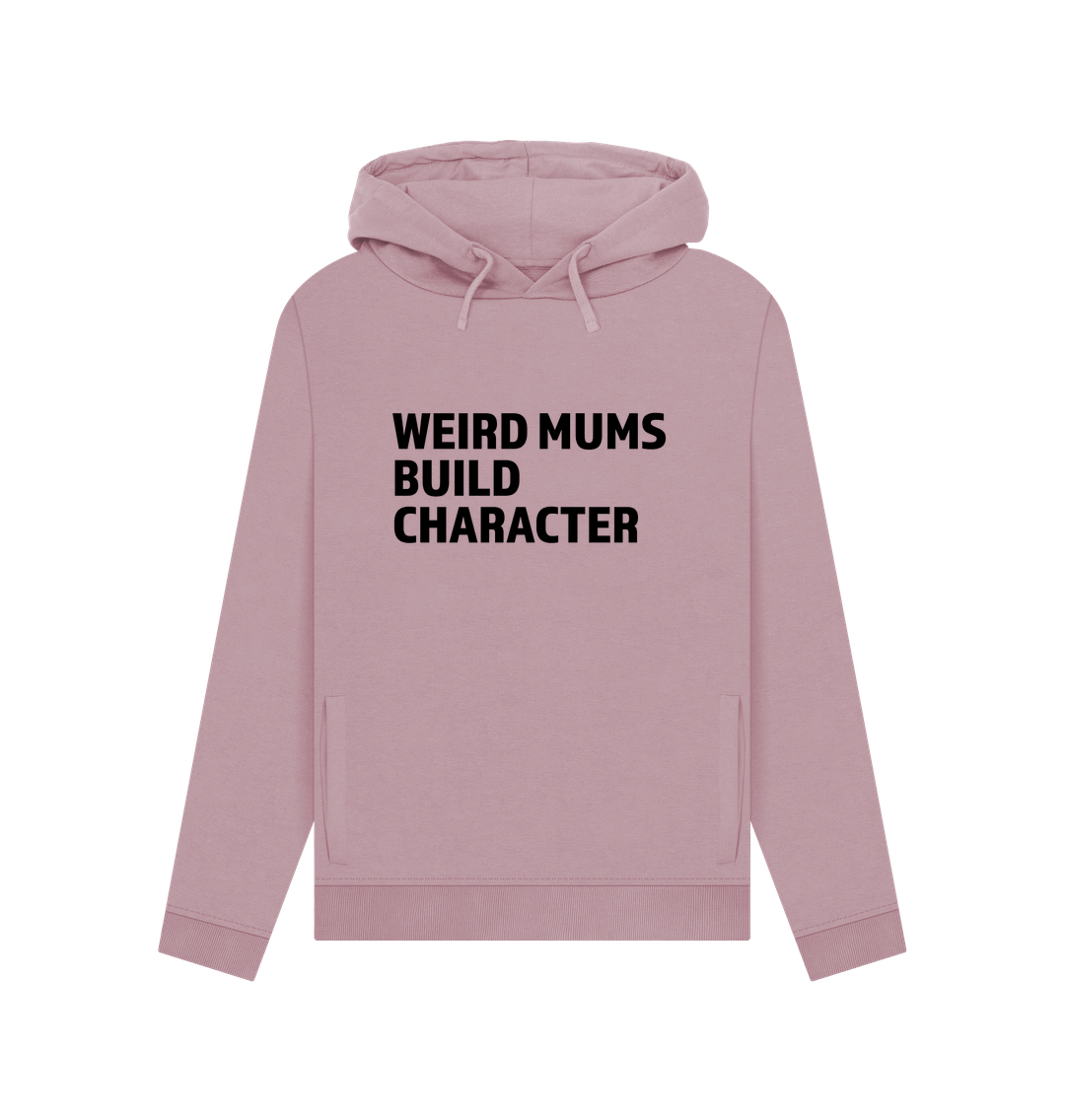 Mauve Weird Mums Women's Hoodie