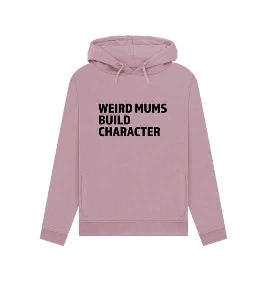 Mauve Weird Mums Women's Hoodie