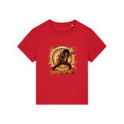red music t-shirt with the graphic of a man and the slogan 'bang a gong' inspired by an iconic 1970's band