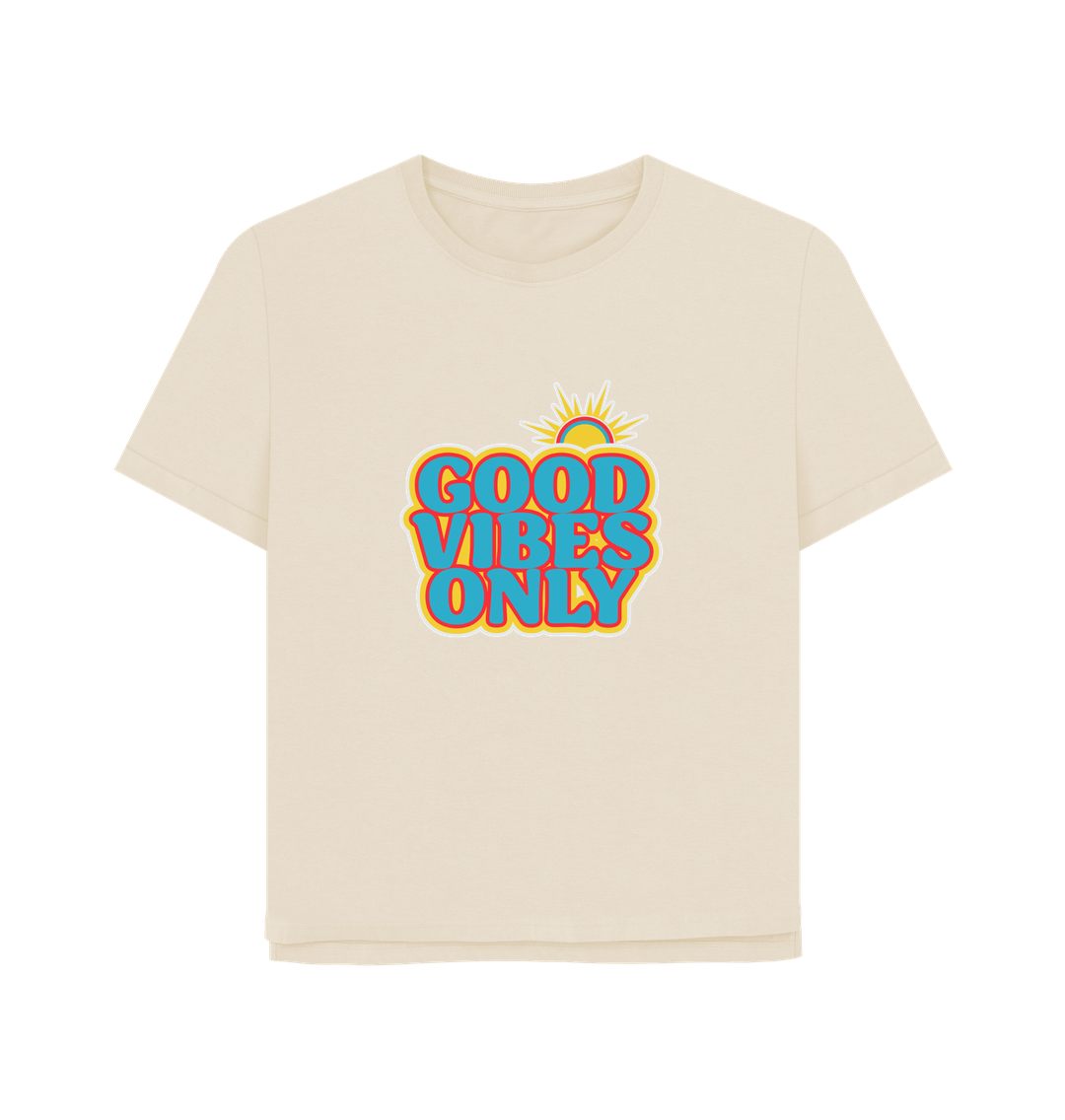 Oat Good Vibes Women's Relaxed Fit T-shirt