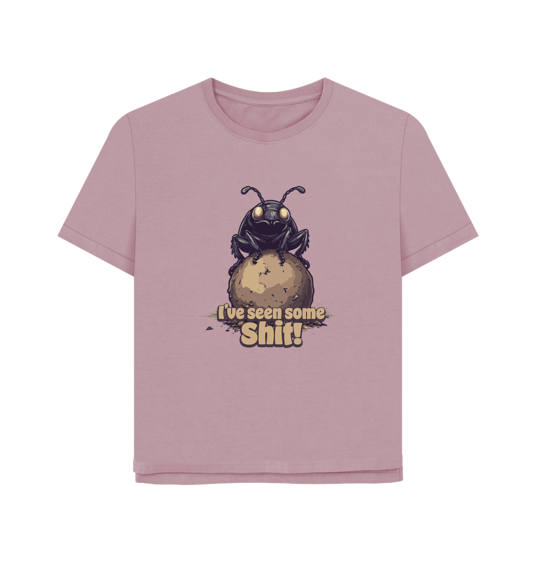 Mauve Printed T-shirt