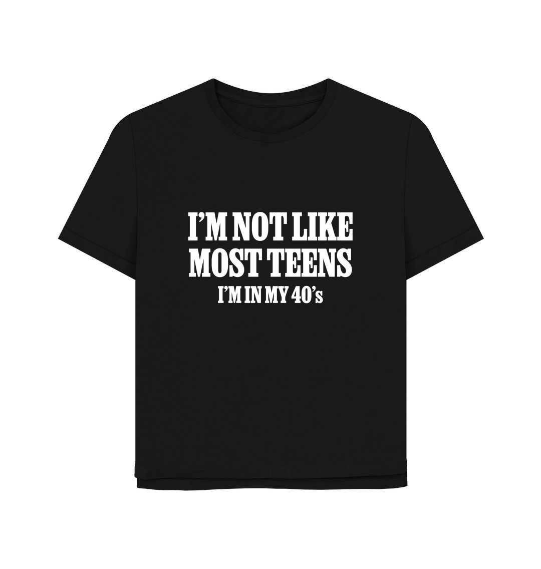 Black Printed T-shirt