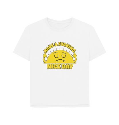 White Printed T-shirt