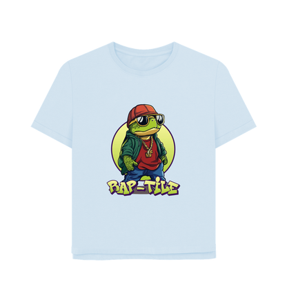 Sky Blue Printed T-shirt