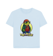 Sky Blue Printed T-shirt