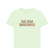 Pastel Green Free Hugs Women's Relaxed Fit T-shirt