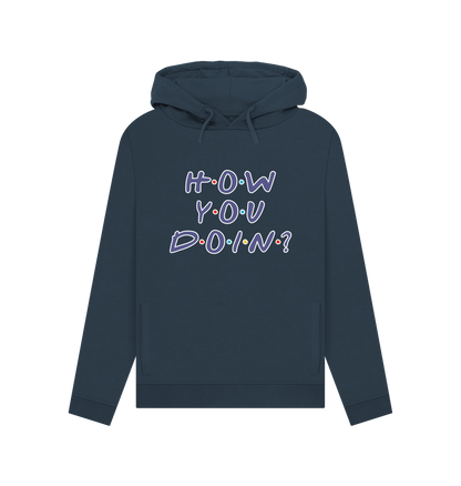 Navy Blue How You Doin Women's Hoodie