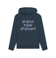 Navy Blue How You Doin Women's Hoodie