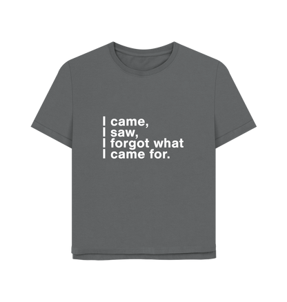 Slate Grey Printed T-shirt