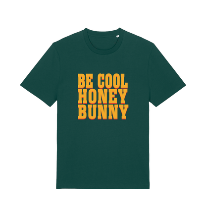 green slogan t-shirt inspired by the cult classic film pulp fiction