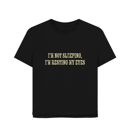 Black Printed T-shirt