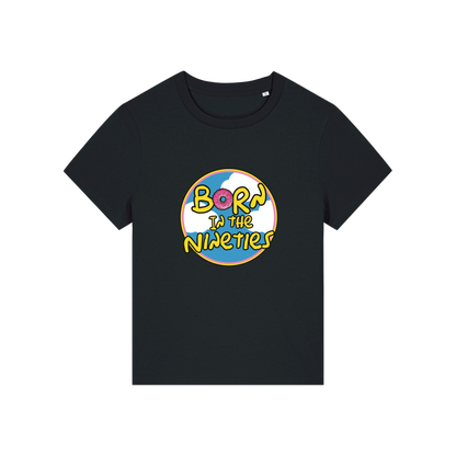 black geek tshirt with the slogan 'born in the 90's' 