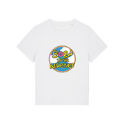 white geek tshirt with the slogan 'born in the 90's' 