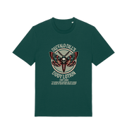 green movie t-shirt inspired by the classic horror film silence of the lambs