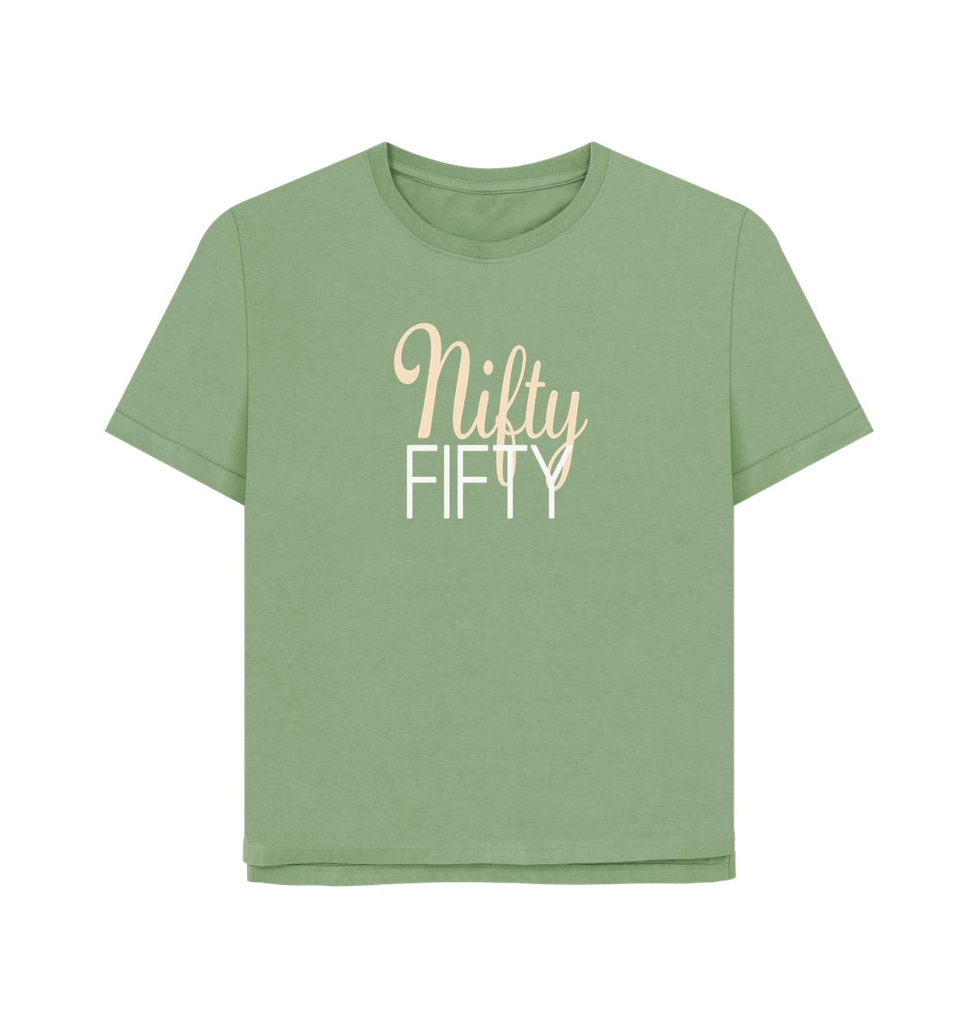 Sage Nifty Fifty Women's Relaxed Fit T-shirt