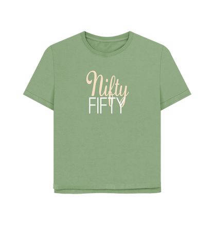 Sage Nifty Fifty Women's Relaxed Fit T-shirt