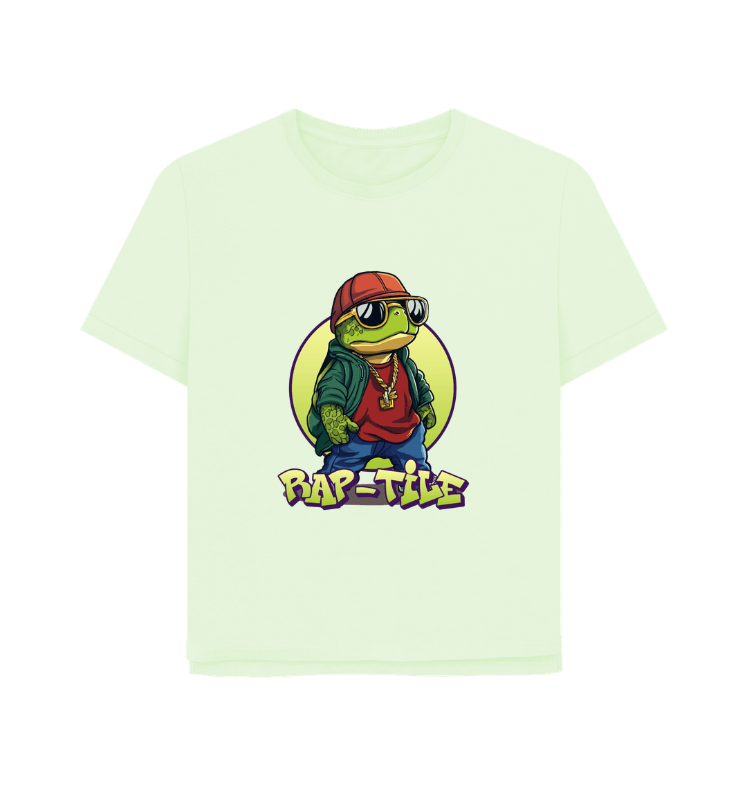 Pastel Green Printed T-shirt