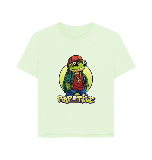 Pastel Green Printed T-shirt