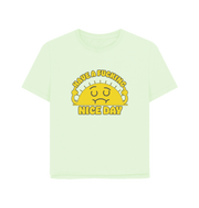 Pastel Green Printed T-shirt