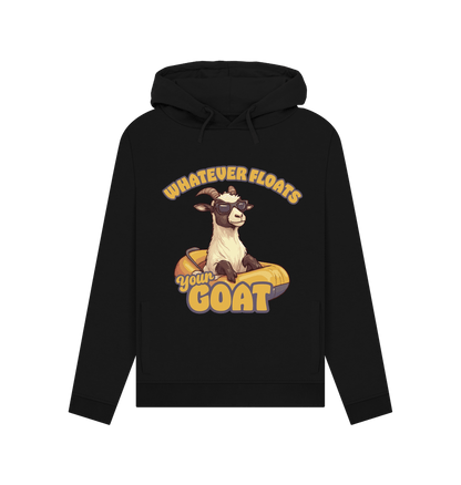 Black Floats Your Goat Women's Hoodie