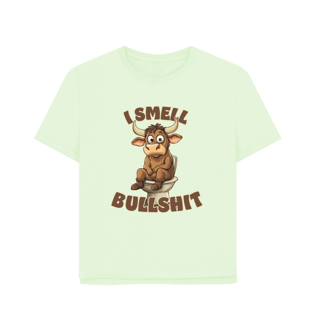Pastel Green Smell Bull Women's Relaxed Fit T-shirt