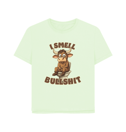 Pastel Green Smell Bull Women's Relaxed Fit T-shirt