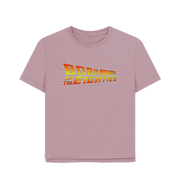 Mauve Born In The Eighties Women's Relaxed Fit T-shirt