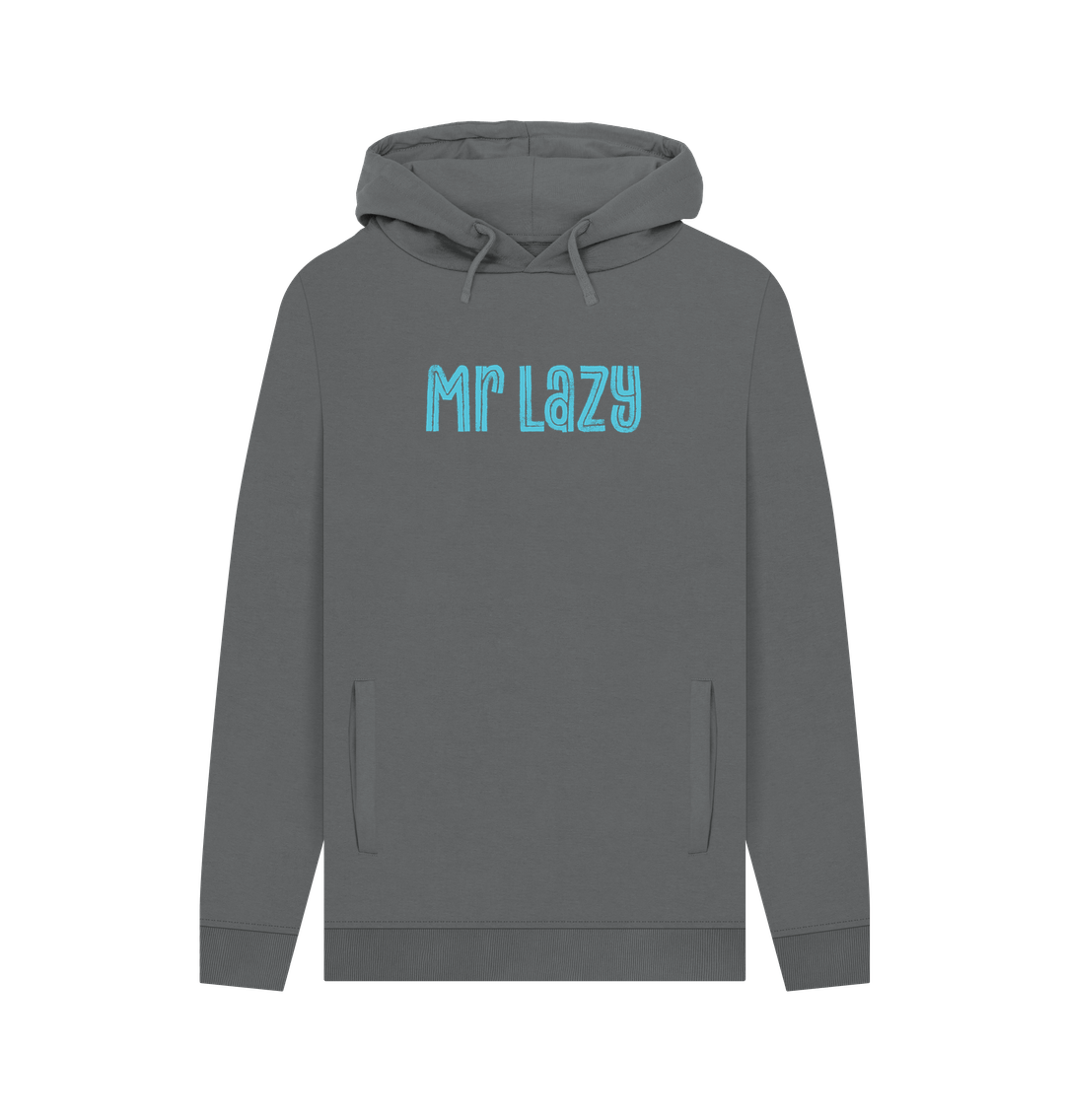 Slate Grey Mr Lazy Men's Hoodie
