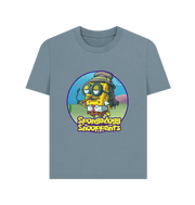 Stone Blue Spongedogg Snooppants Women's T-shirt