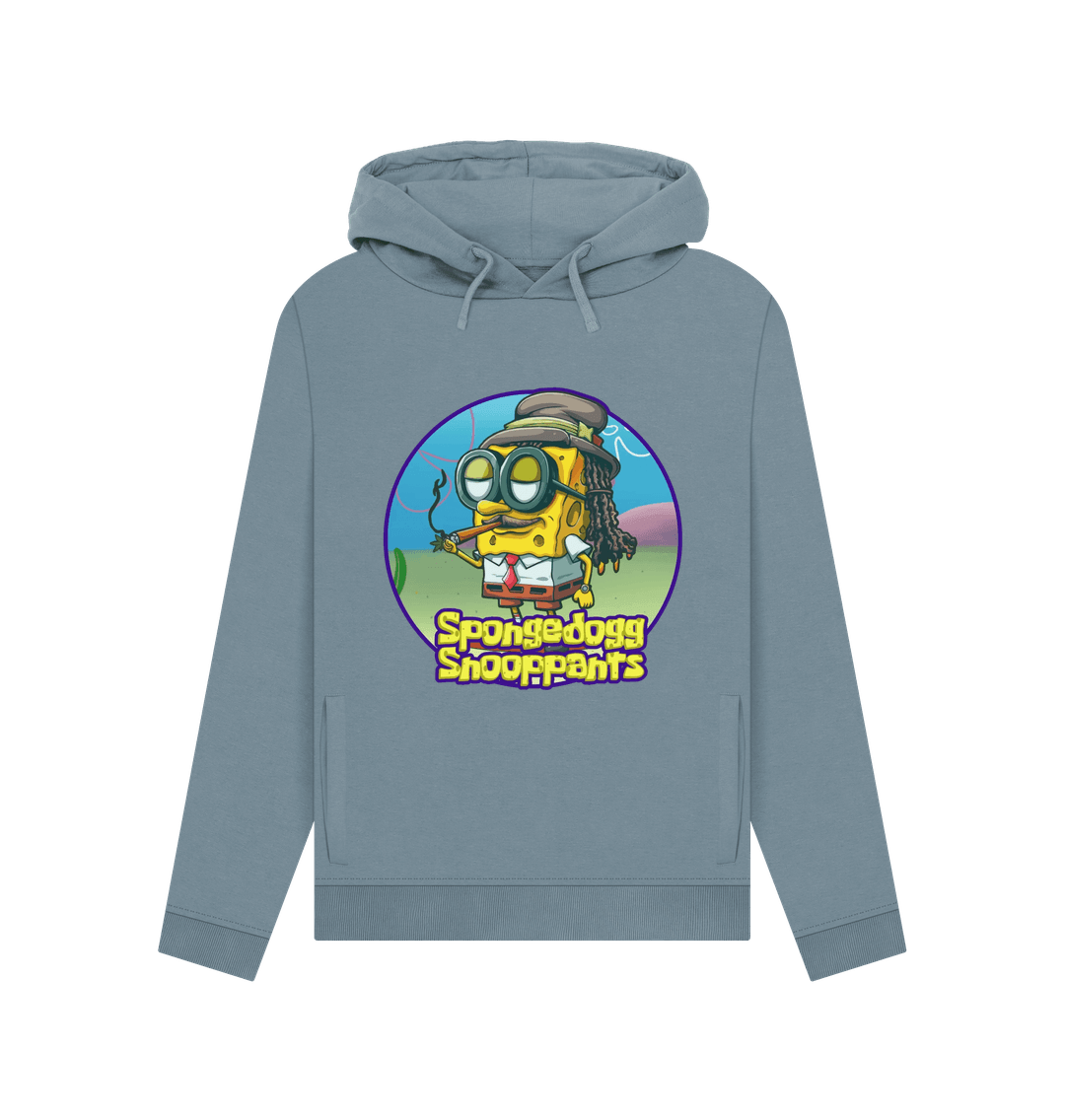 Stone Blue Spongedogg Snooppants Women's Hoodie