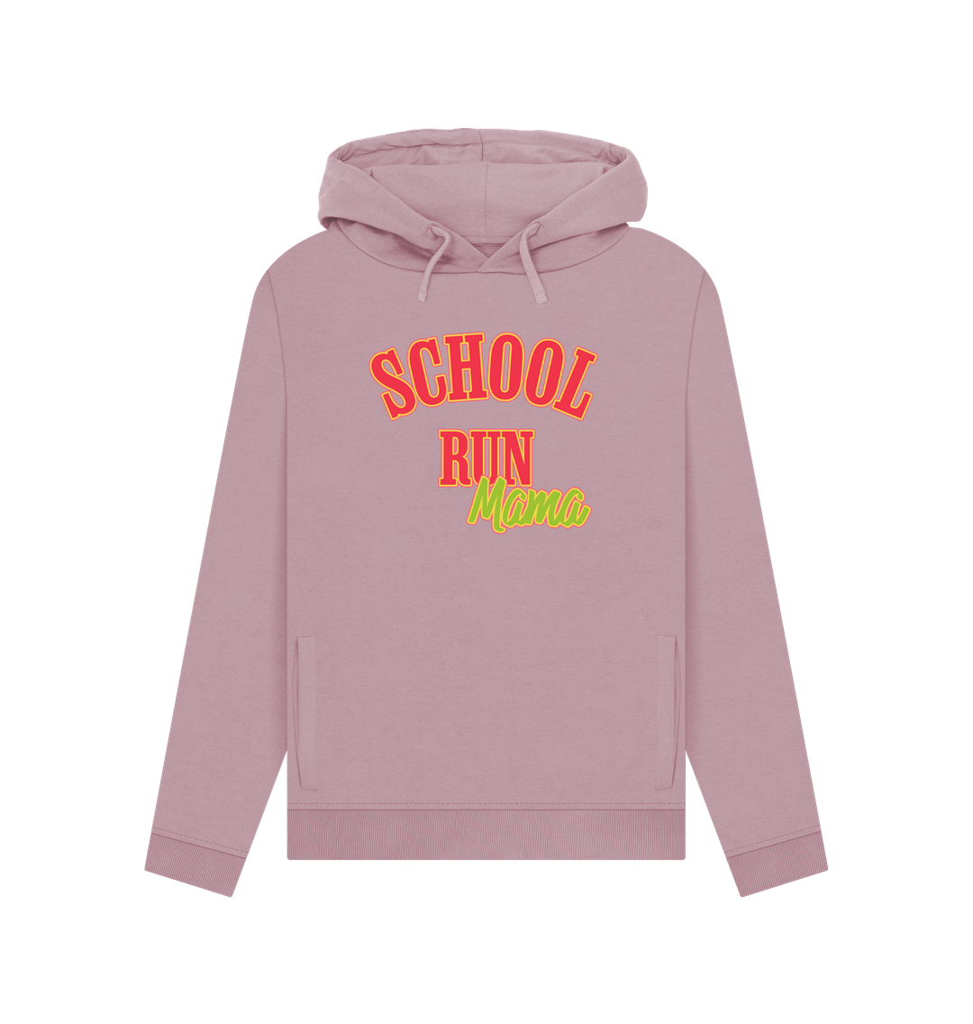 Mauve School Run Mama Women's Hoodie