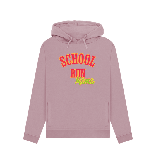 Mauve School Run Mama Women's Hoodie