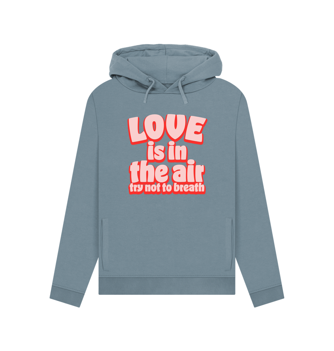 Stone Blue Love Women's Hoodie