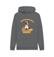Slate Grey Floats Your Goat Men's Hoodie